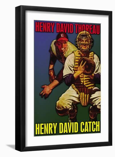 Henry David Thoreau, Henry David Catch-null-Framed Art Print