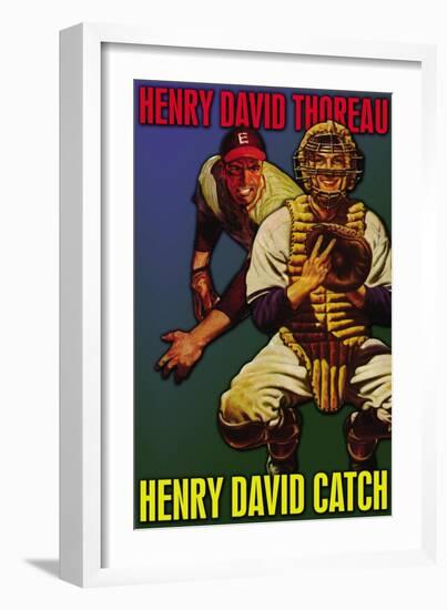 Henry David Thoreau, Henry David Catch-null-Framed Art Print