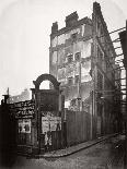 Figures Standing Near a Shop Front on Macclesfield Street, Soho, London, 1883-Henry Dixon-Photographic Print