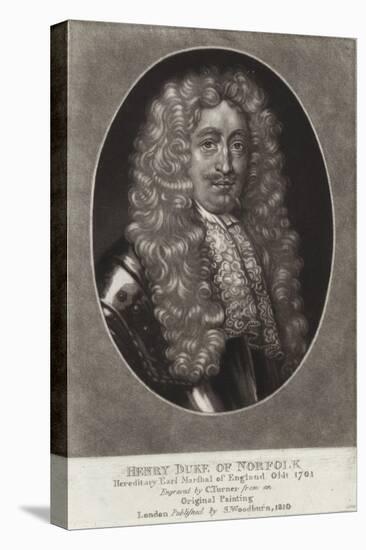 Henry Duke of Norfolk-Sir Peter Lely-Stretched Canvas
