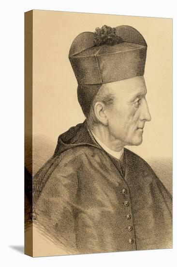 Henry Edward Manning (18081892). English Roman Catholic Archbishop of Westminster.-null-Stretched Canvas