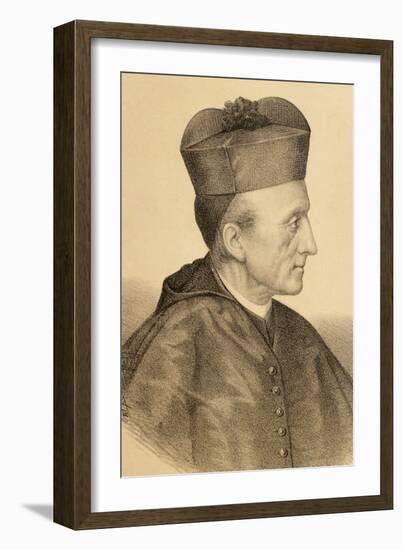 Henry Edward Manning (18081892). English Roman Catholic Archbishop of Westminster.-null-Framed Giclee Print