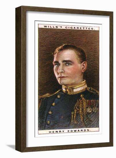 Henry Edwards (1882-195), English Actor, 1928-WD & HO Wills-Framed Giclee Print