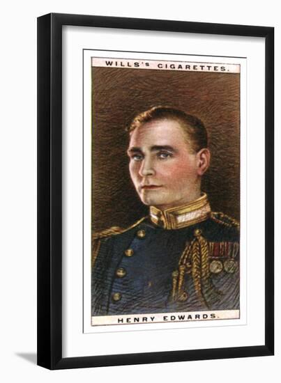 Henry Edwards (1882-195), English Actor, 1928-WD & HO Wills-Framed Giclee Print