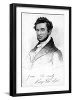 Henry Edwards, Writer-J Brooks-Framed Art Print