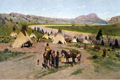 In the Foothills of the Rockies, 1898