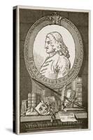 Henry Fielding, Illustration from 'Cassell's Illustrated History of England'-William Hogarth-Stretched Canvas