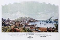 San Francisco, California, 1849-Henry Firks-Mounted Giclee Print