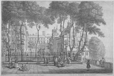 View of Fountain Court, Middle Temple, City of London, 1752-Henry Fletcher-Mounted Giclee Print