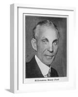 Henry Ford, American Automobile Manufacturer-null-Framed Photographic Print