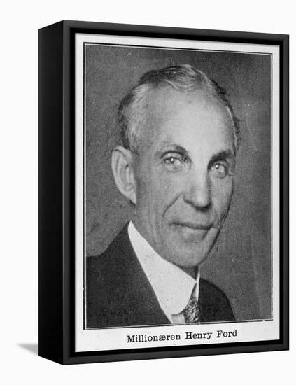 Henry Ford, American Automobile Manufacturer-null-Framed Stretched Canvas