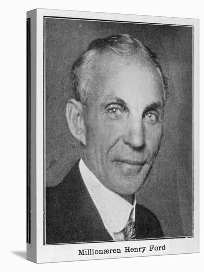 Henry Ford, American Automobile Manufacturer-null-Stretched Canvas