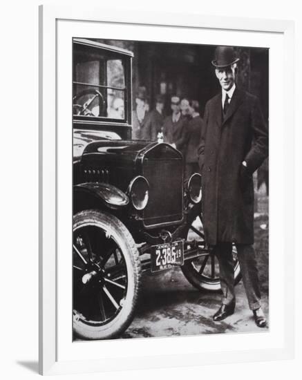 Henry Ford, American Inventor and Industrialist-Science Source-Framed Giclee Print