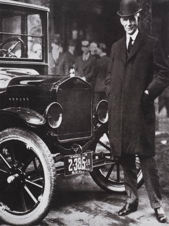 'Henry Ford, American Inventor and Industrialist' Giclee Print ...