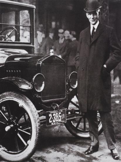 'Henry Ford, American Inventor and Industrialist' Giclee Print ...