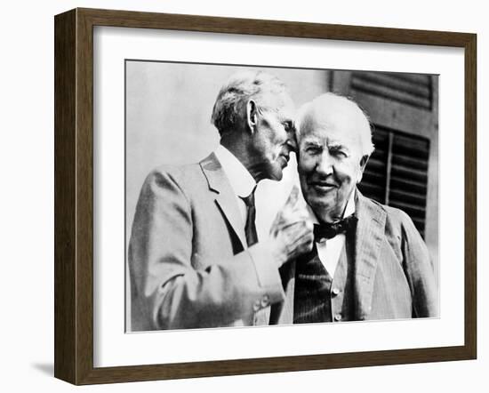 Henry Ford and Thomas Edison, American Inventors-Science Source-Framed Giclee Print