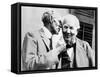Henry Ford and Thomas Edison, American Inventors-Science Source-Framed Stretched Canvas