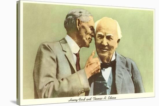 Henry Ford and Thomas Edison-null-Stretched Canvas