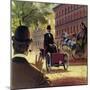 Henry Ford Produced His First Hand-Built Car in 1892-null-Mounted Giclee Print