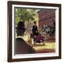 Henry Ford Produced His First Hand-Built Car in 1892-null-Framed Giclee Print