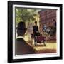 Henry Ford Produced His First Hand-Built Car in 1892-null-Framed Giclee Print