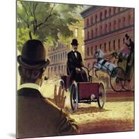 Henry Ford Produced His First Hand-Built Car in 1892-null-Mounted Giclee Print