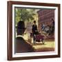 Henry Ford Produced His First Hand-Built Car in 1892-null-Framed Giclee Print