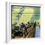 Henry Ford's Idea for Production Line Work Revolutionised Manufacturing-null-Framed Giclee Print