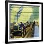 Henry Ford's Idea for Production Line Work Revolutionised Manufacturing-null-Framed Giclee Print