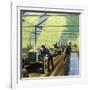 Henry Ford's Idea for Production Line Work Revolutionised Manufacturing-null-Framed Giclee Print