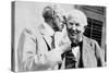 Henry Ford Talking to Thomas Edison-null-Stretched Canvas