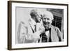 Henry Ford Talking to Thomas Edison-null-Framed Photographic Print