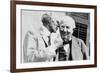 Henry Ford Talking to Thomas Edison-null-Framed Photographic Print