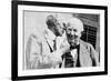 Henry Ford Talking to Thomas Edison-null-Framed Photographic Print