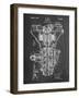 Henry Ford Transmission Patent-Cole Borders-Framed Art Print