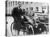 Henry Ford with Son Edsel-null-Stretched Canvas