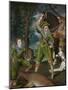 Henry Frederick, Prince of Wales, with Sir John Harington in the Hunting Field, 1603-Robert, the Elder Peake-Mounted Giclee Print