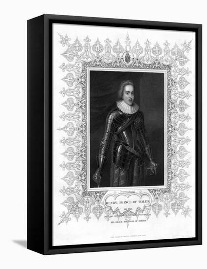 Henry Frederick Stuart, Prince of Wales-William Finden-Framed Stretched Canvas