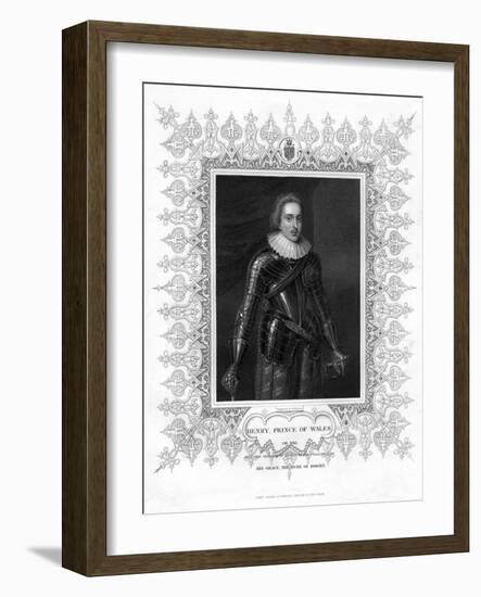 Henry Frederick Stuart, Prince of Wales-William Finden-Framed Giclee Print