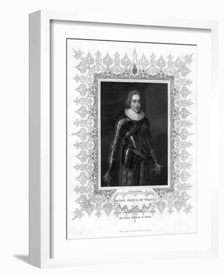 Henry Frederick Stuart, Prince of Wales-William Finden-Framed Giclee Print