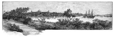 Farm Cove and the Garden Palace, Sydney, Australia, 1882-Henry Fullwood-Giclee Print