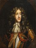 Portrait of James, Duke of York (1633-1701) as Lord High Admiral, Later King James II of England-Henry Gascars-Framed Giclee Print