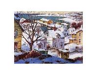 Winter Harbor-Henry Gasser-Laminated Art Print