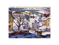 Winter Harbor-Henry Gasser-Mounted Art Print