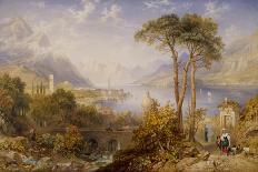 Lake Como (W/C on Paper)-Henry Gastineau-Giclee Print