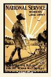 National Service Women's Land Army-Henry George Gawthorn-Art Print