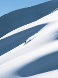 Man snowboarding on sunnny day-Henry Georgi-Photographic Print
