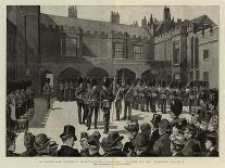 A Popular London Spectacle, Changing Guard at St James's Palace-Henry Gillard Glindoni-Giclee Print