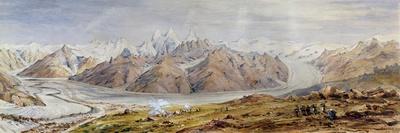 Karakoram-Henry Haversham Godwin-Austen-Framed Stretched Canvas