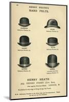 Henry Heath's Hard Felts-null-Mounted Photographic Print